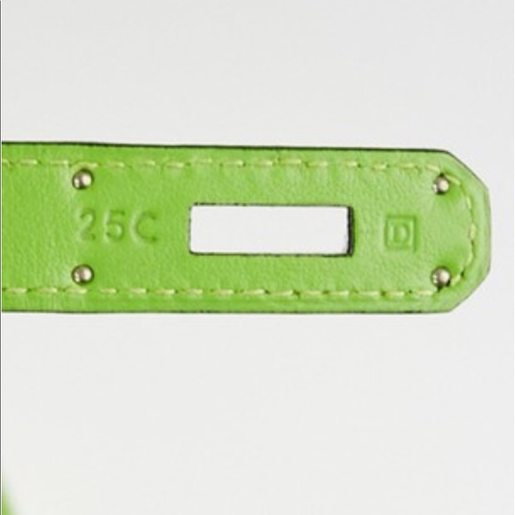 Hermès Birkin 35 Vert Swift Amazonia Palladium Bag - Picture 12 of 15